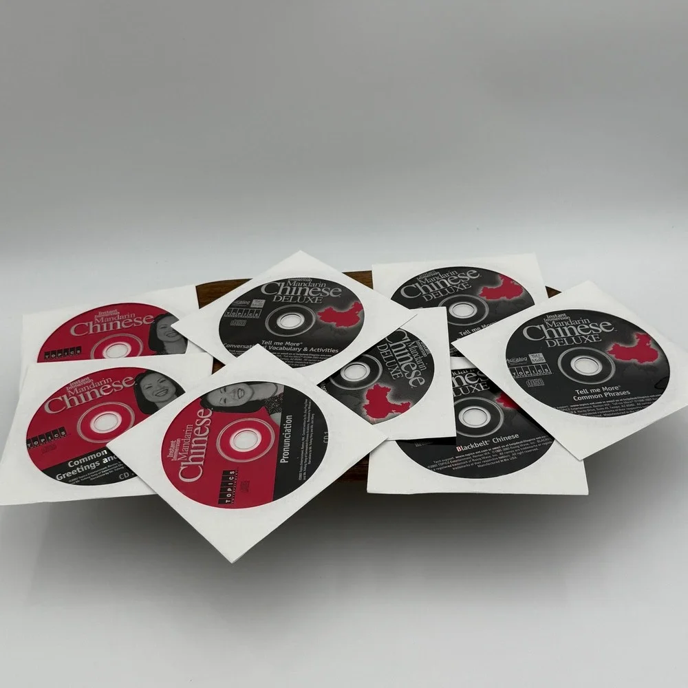Topics Entertainment Instant Immersion Mandarin Chinese Deluxe 8 Disc PC Set